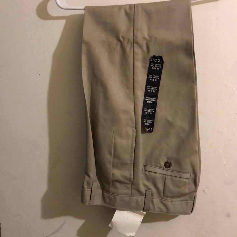 Boy Khaki pants size 10 Slim New